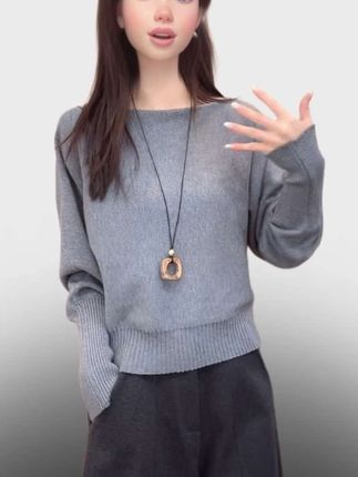 虽然我长得一般但我穿搭不一般 #针织衫 #韩系穿搭 #高级感穿搭 #内搭外穿都好看 #穿搭