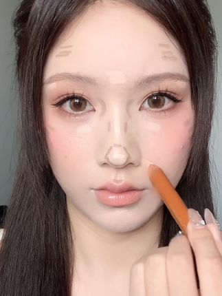 咪的天!区别好大!#新手化妆教程 #修容教程 #妆容教程 #修容 #修容前vs修容后