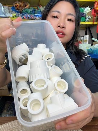 Ppr热熔水管接头弯头三通内丝外丝配件#水管接头#水管配件#Ppr水管接头