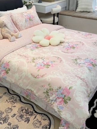#四件套 #床单被套 #床品四件套 #面料柔软舒适 #家纺床上用品