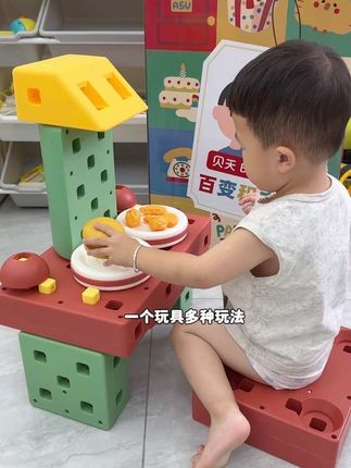 第一知道积木还可以这样玩,什么扭扭车 学步车 摇摇车都可以搭建出来,立省好多买车车和玩具的钱,真太好玩太有意思了#母婴好物