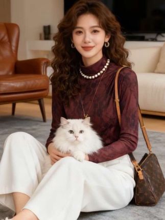保暖加绒秋冬好打理高贵上档次小衫2025新款潮流气质时尚显瘦一件过冬暗咖红网纱打底衫#打底衫遮肉显瘦穿搭#优雅气质#简约大气#穿出高级感@DOU+小助手 @DOU+上热门 @抖加🔥上热门🔥dou+🔥热点宝