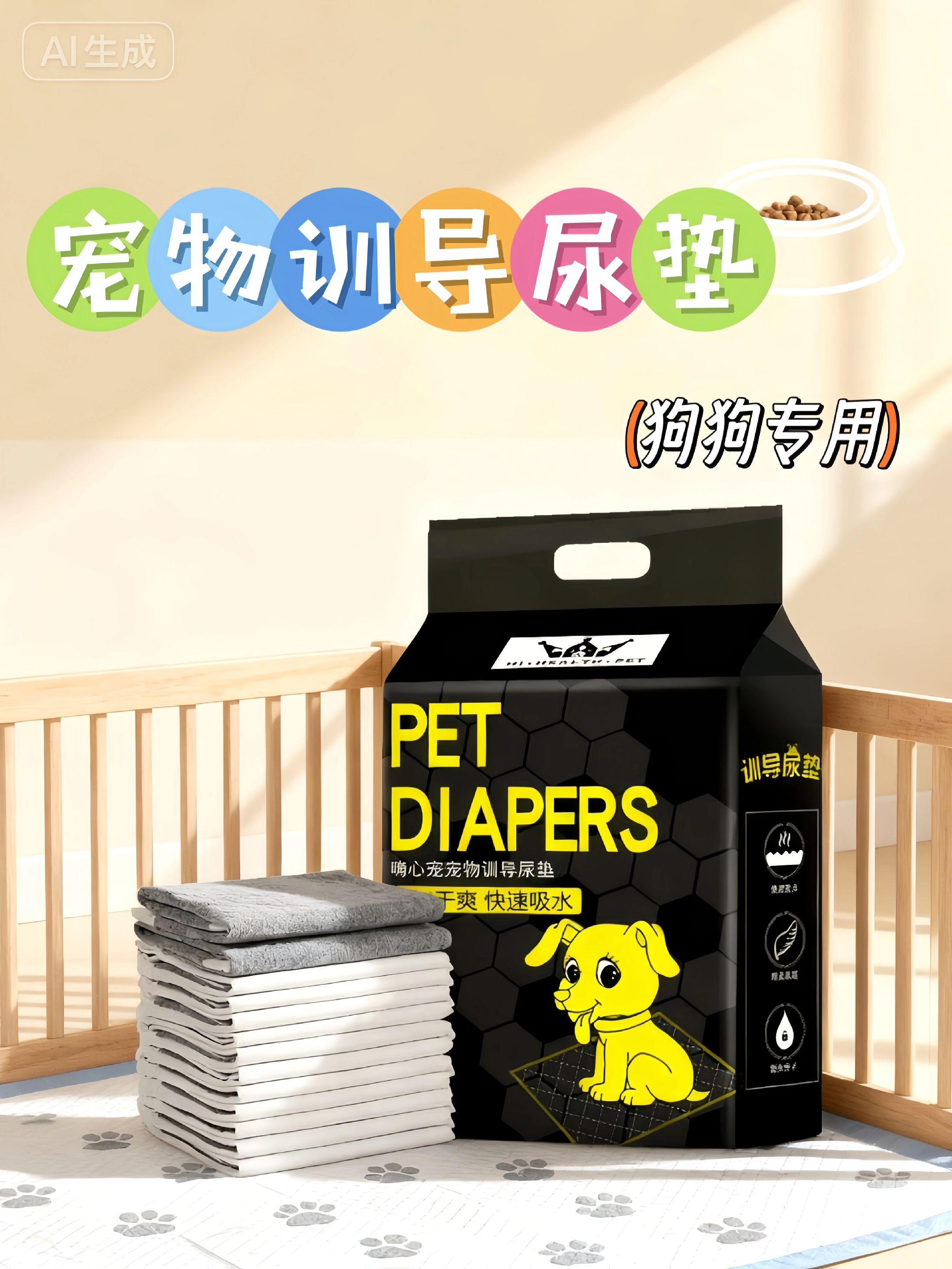 铲屎官们看过来!这款狗狗尿片专为泰迪等小型犬设计,解决你的清洁困扰。它采用加厚设计,吸水能力超强,能快速锁住尿液,保持表面干爽,狗子踩上去也不会湿脚。边缘防漏设计,不用担心尿液侧漏弄脏地板。还添加了除臭因子,有效中和异味,让家里时刻清新。养宠生活更轻松,赶紧入手!#宠物用品 #萌宠好物 #科学养宠 #狗狗尿垫 #超便宜超划算