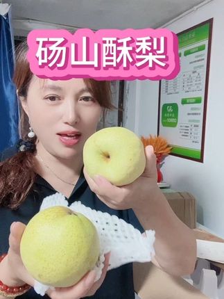 正宗安微砀山酥梨的吃水份足,甜嫩爽口,产地直发,摘现发新鲜到家,坏果包赔,姐妹今年梨便宜,真的太划算!