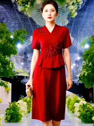 #喜妈妈喜婆婆礼服 #优雅气质 #高端大气上档次 #穿出自信穿出美丽 #孩子结婚妈妈怎么穿