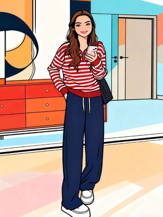 #轻奢女装 #早秋穿搭 #休闲上衣 #休闲两件套#时尚穿搭@DOU+小助手