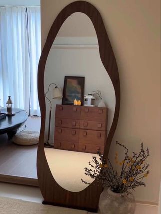 这个芒果全身镜真的太美了可挂墙可靠墙还可用支架落地摆放高清质感特别清晰 摆哪里都好看#全身镜 #芒果全身镜 #芒果镜 #落地镜 #落地镜穿衣镜