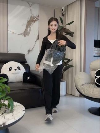 显瘦微胖时尚休闲假两件套装#大码女装 #微胖穿搭 #秋季穿搭
