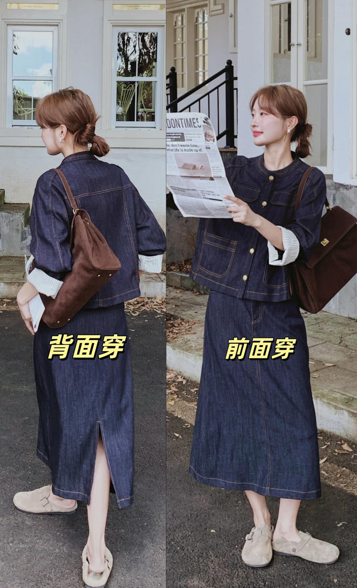 春秋时尚气质感慵懒风百搭套装。#梨形身材穿搭 #ootd穿搭 #韩系穿搭 #小个子穿搭 #小众设计感