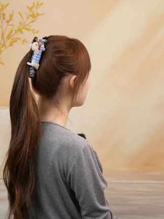新款腊肠狗发夹#发型教程 #发饰 #日常发型 #发饰发夹 #网红发饰