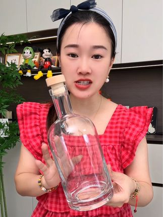 #玻璃泡酒瓶 #泡酒分装瓶 #白酒分装瓶 #玻璃瓶 #泡酒瓶