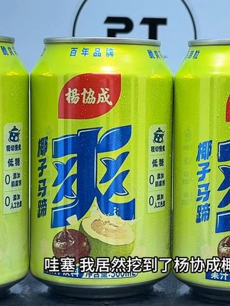 哇塞,我居然挖到了杨协成椰子马蹄爽的大羊毛,口感真的好喝到离谱,现在到手一箱6瓶才这价,薅到就是纯纯捡漏啊!它是真正煮出来的,配料表巨干净,没有乱七八糟的添加,用的是椰子水和现切马蹄,文火慢熬,一口下去就像新鲜马蹄在嘴里爆汁,清脆爽口,边喝还能嚼到超多脆甜的马蹄果肉!火锅烧烤来一瓶,巨清爽解腻!没喝过的一定要尝尝!#我超好喝#超便宜超划算#仙女都在喝什么#解腻饮料#好喝不贵