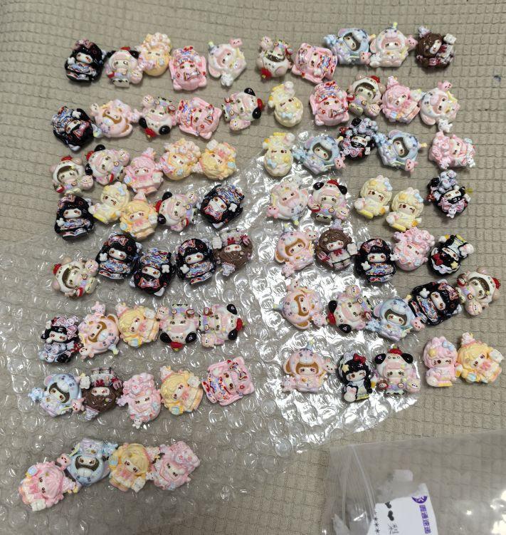 质量很好哦 很可爱的小卡 实收74颗 个头大点 个数就少了些 但个人很喜欢#我在抖音买买买