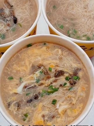 黄潭米粉速食装6桶手工制作湖北天门正宗土特产糊汤米线鸡蛋炒米#好吃#不贵#便宜#速食#特产