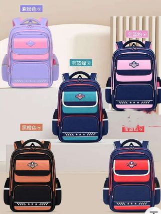 Bobdog/巴布豆新款儿童书包,1-3-6年级小学生减压护脊书包,学生好物#巴布豆儿童书包 #巴布豆学生护脊书包 #学生双肩包 #书包推荐 #儿童书包