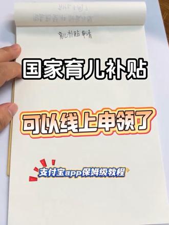 一条视频说清楚育儿补贴如何领?怎么申请填写? 以及需要的资料和金额的保姆级教程!跟我一样是新手爸妈的记得点赞收藏起来并提前准备好资料噢~#育儿补贴 #育儿补贴网上怎么申请 #孕期知识 #育儿 #怎么申请育儿补贴