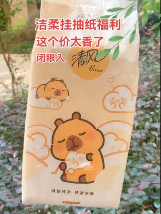 #清风挂式抽纸 #清风抽纸 #清风纸巾 #生活用纸 #纸