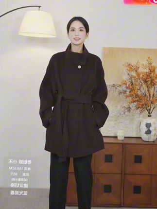 小禾【二粒扣】精选羊绒羊毛高级质感经久耐穿系带修身干练羊绒大衣#太好看了吧 #又美又飒 #秋冬穿搭 #高级感穿搭 #穿搭 @DOU+小助手