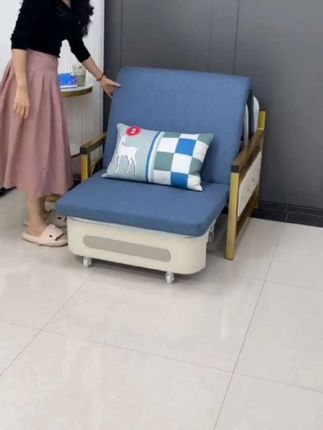 单双人折叠沙发床。收起就是沙发了,一点儿也不占空间。坐着躺着都舒服。#折叠沙发床 #折叠床 #小户型沙发 #多功能沙发床 #居家好物