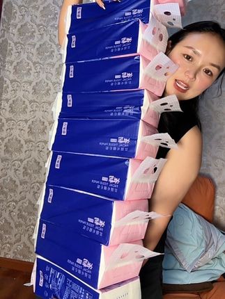 到手10提悬挂纸 从拉萨发货 #生活用纸 #抽纸 #好用不贵 #纸巾 #自用好物推荐