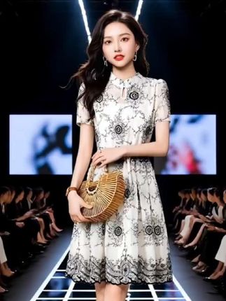 #中式旗袍 #新中式穿搭 #国风古韵 #优雅气质 #优雅气质