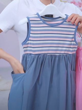 #无限回购的宝藏单品 【断码捡漏连衣裙合集】笛莎女童夏季儿童洋气碎花棉布裙中大童女孩#穿搭 #高品质童装 #强烈推荐 #抖音推广 @DOU+上热门
