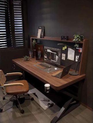 #电脑桌 #电竞桌 #办公桌 #书桌书架一体 #学习桌 @DOU+小助手