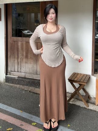 130斤大胆穿! #吊带 #出街穿搭 #微胖女生