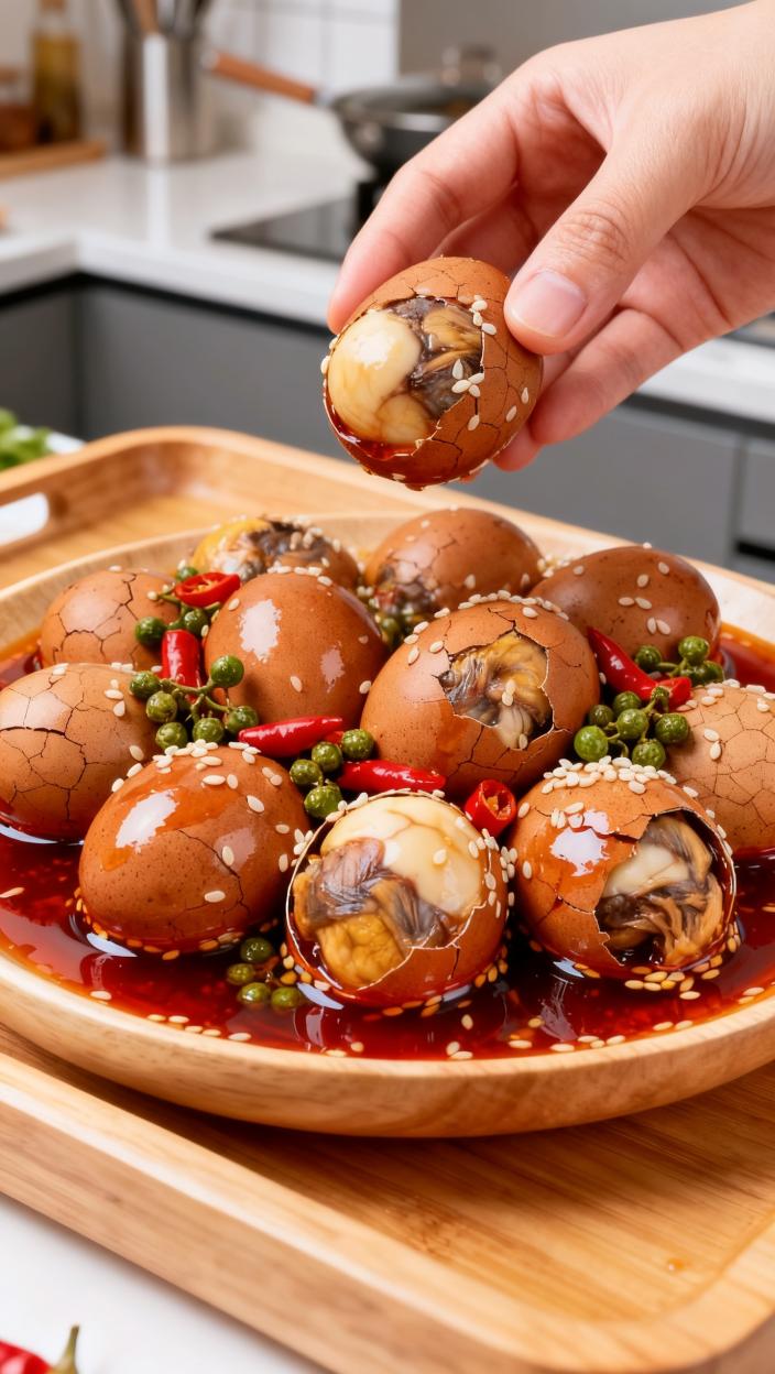 新鲜13天活珠子。没吃过活珠子,不算懂“硬核鲜味”!别被“胚胎”吓到,真正懂行的人都在抢着吃。先吸汁、再吃肉、最后嚼脆骨,从鲜到香的层次感在嘴里爆开,吃过一次就会明白,这才是藏在民间的“鲜味天花板”#强烈推荐 #活珠子 #太香啦 #好吃到停不下来 #美食 @DOU+小助手 @DOU+上热门