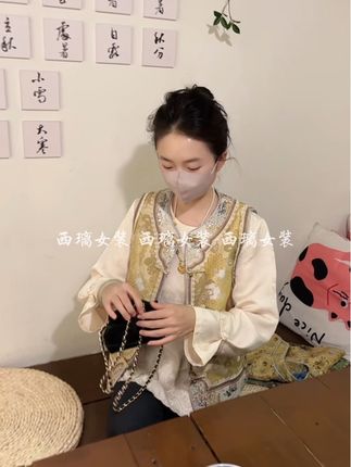 #中式美学服饰 #国风服饰 #原创国风 #重工刺绣 #轻奢穿搭