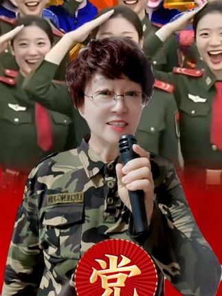 #伟大的党 #经典红歌传唱永恒 #支持抖音传播正能量 #我要上热门🔥 #商庆芳