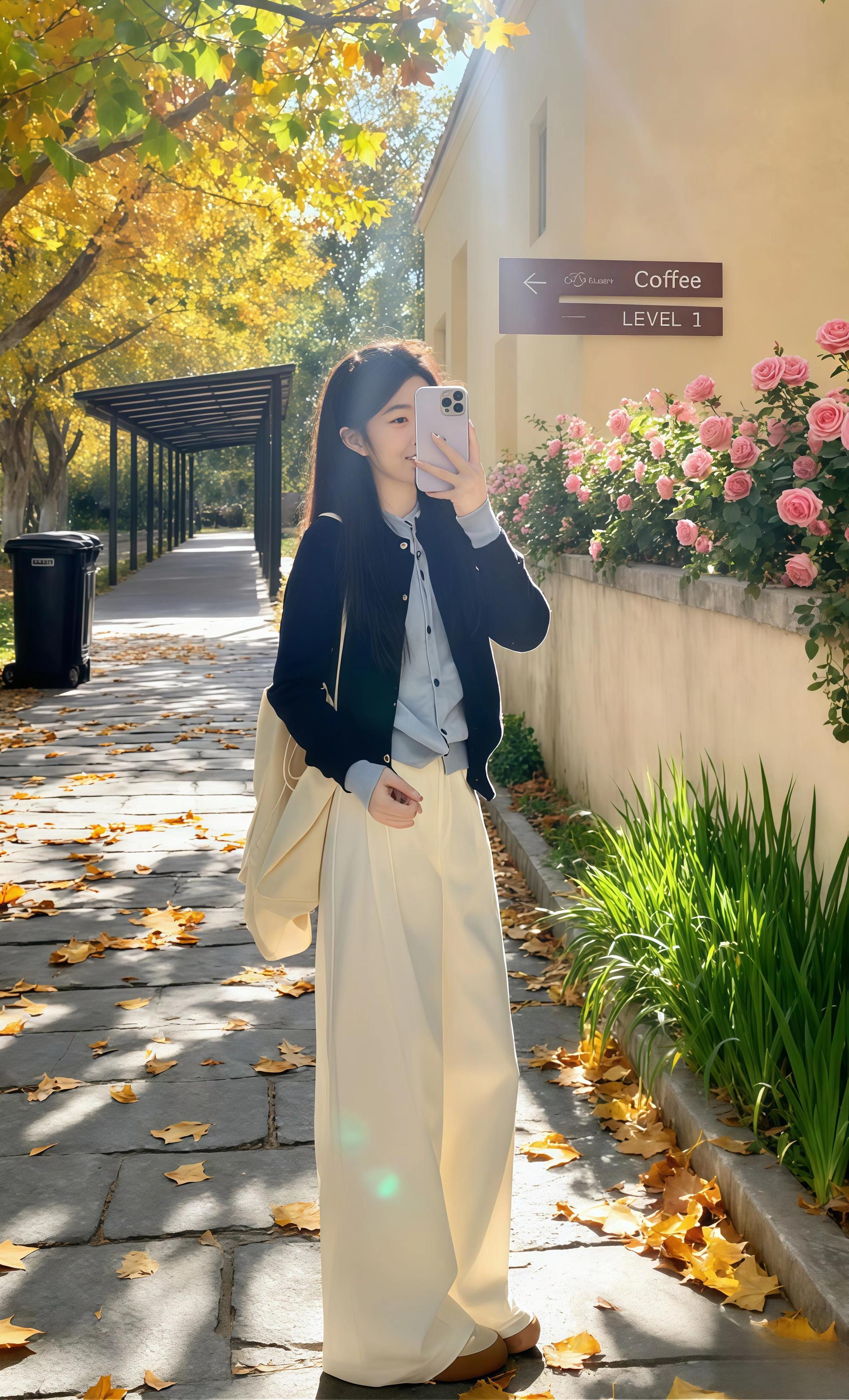 青黛的指甲深深掐进掌心,指节泛白时,终于听见祠堂大梁传来“吱呀”一声轻响。她松开攥了半宿的铜锁,那锁身被父亲的手磨得发亮,此刻坠在红绸上,倒像块烧红的烙铁。 “女子无才便是德”,族长的声音还在梁间打转,她却弯腰拾起地上的宣纸,墨迹未干的“劝学”二字被风吹得颤巍巍的。窗棂外,母亲的哭声混着秋雨砸在青瓦上,她忽然想起昨夜母亲塞来的私房钱,铜钱上还带着灶膛的余温。 铜锁“当啷”落地,在青石板上滚出老远。她把宣纸折进衣襟,转身撞开厚重的木门。雨丝斜斜打在脸上,凉得透彻。祠堂的灯笼在身后摇晃,将她的影子拉得很长,那影子踏过铜锁,踏过门槛,一步步走进无边的雨幕里,再没回头。#简约穿搭 #穿搭分享 #今日穿搭分享 #今天穿什么 #早秋穿搭