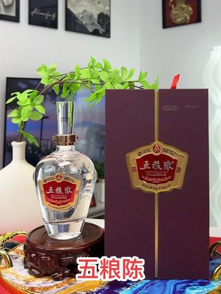 五粮液家族扛把子五粮陈年份酒大破价这一瓶到手也才99元#白酒 #高档大气上档次 #五粮陈#口粮酒#好酒