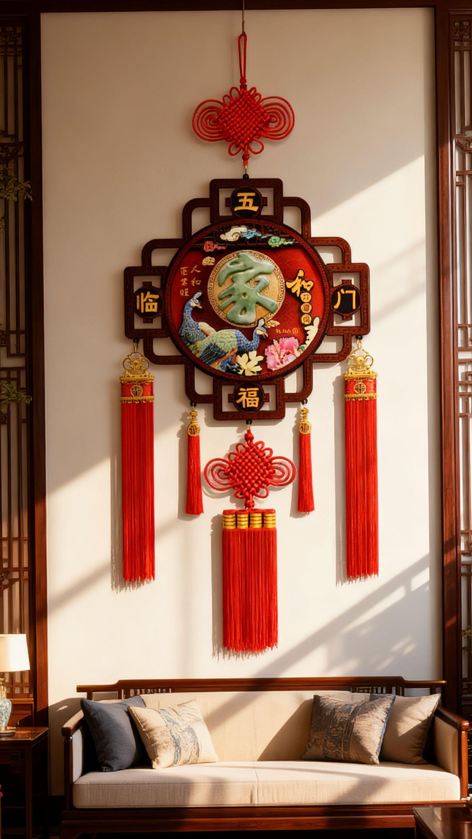 #中国结#中式家居#吉祥挂饰 #家居装饰 #传统工艺
