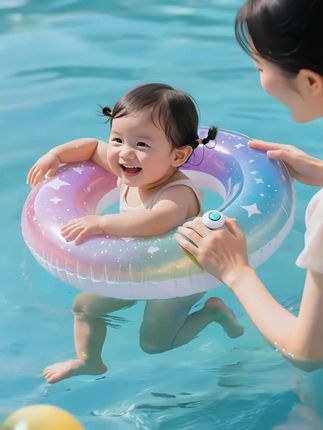 防侧翻游泳圈|一键充气+高颜值,宝宝游泳安全又省 夏天带娃玩水,安全z重e!🔥 这款 **防侧翻游泳圈** 专为孩子设计,加厚PVC材质,浮力c强,就算宝宝调皮翻倒也能稳稳托起,家长超放心!✨ **一键自动充气**,3秒搞定,再也不用费劲吹气,带娃出门超方便~ 渐变星空配色+闪闪亮片,颜值爆表,宝宝戴上秒变泳池最靓的崽!💫 大中小三码可选,3-12岁都能用,环保材质不刺j皮肤。内置防漏气阀,耐磨耐用,玩水一夏天都没问题! 这个夏天,让宝宝安全玩水,快乐学游泳!🏊♀️ 点击下方链接,给宝贝安排上~ #防侧翻游泳圈