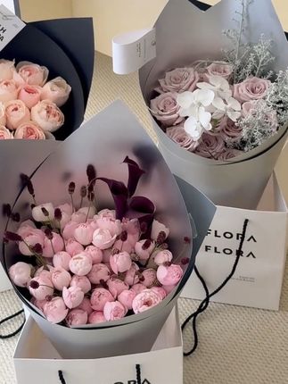 只能用高级形容这束花了 #鲜花 #花艺培训