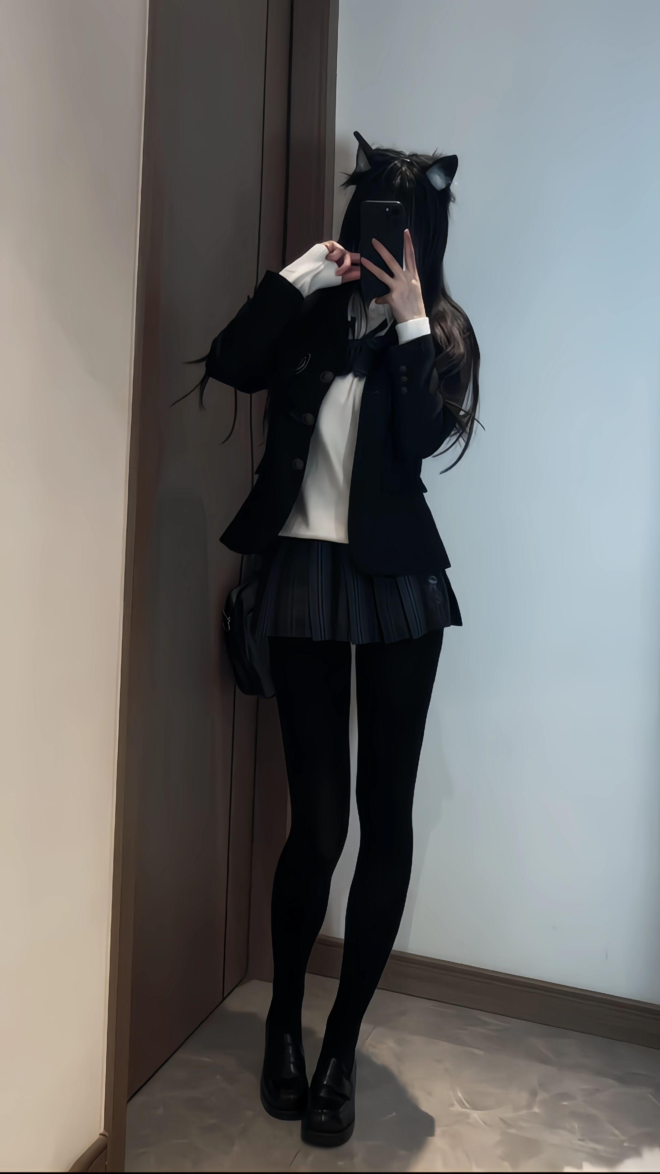 #穿搭 #jk 不愧是~