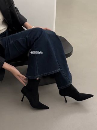 闺蜜从此爱上了高跟鞋 #穿出高级感 #宝藏鞋子 #女鞋推荐 #高跟鞋 #短靴