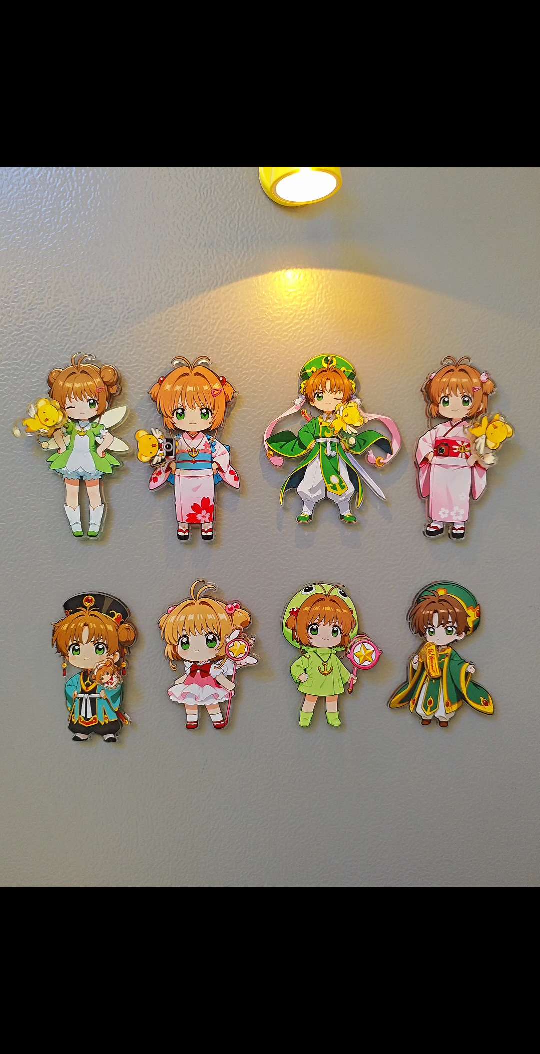 谁的童年没有百变小樱!! #百变小樱 #冰箱贴 #百变小樱周边 #好物推荐 #二次元