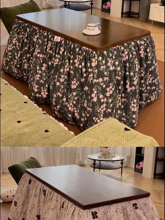 冬天来了,家里有这种烤火的小桌子,一定要备一个这样的烤火被!它这个是可以两面盖的,而且中间是可以脱胆的,如果脏了的话直接把里面拿出来清洗就可以了。它是这种长方形的,而且是加厚加绒的,盖起来特别暖和,关键价格还不贵,赶紧给家里的小桌子安排上吧!#烤火罩 #烤火被 #烤火桌 #冬天必备 #冬天取暖