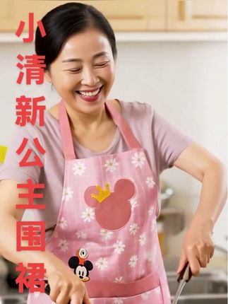 姐妹们赶紧去抢这个超好看的围裙,专为女性设计,漂亮实用!它是这种宽松的版型,穿上一点也不勒得慌,而且还是加大的口袋,装个手机啥的也很方便。平时在家做家务、干粗活都少不了它,有了它再也不用担心弄脏衣服了。爱家爱自己的姐妹们必备!趁现在便宜,赶快点击下方购物车抢购! #好物推荐🔥