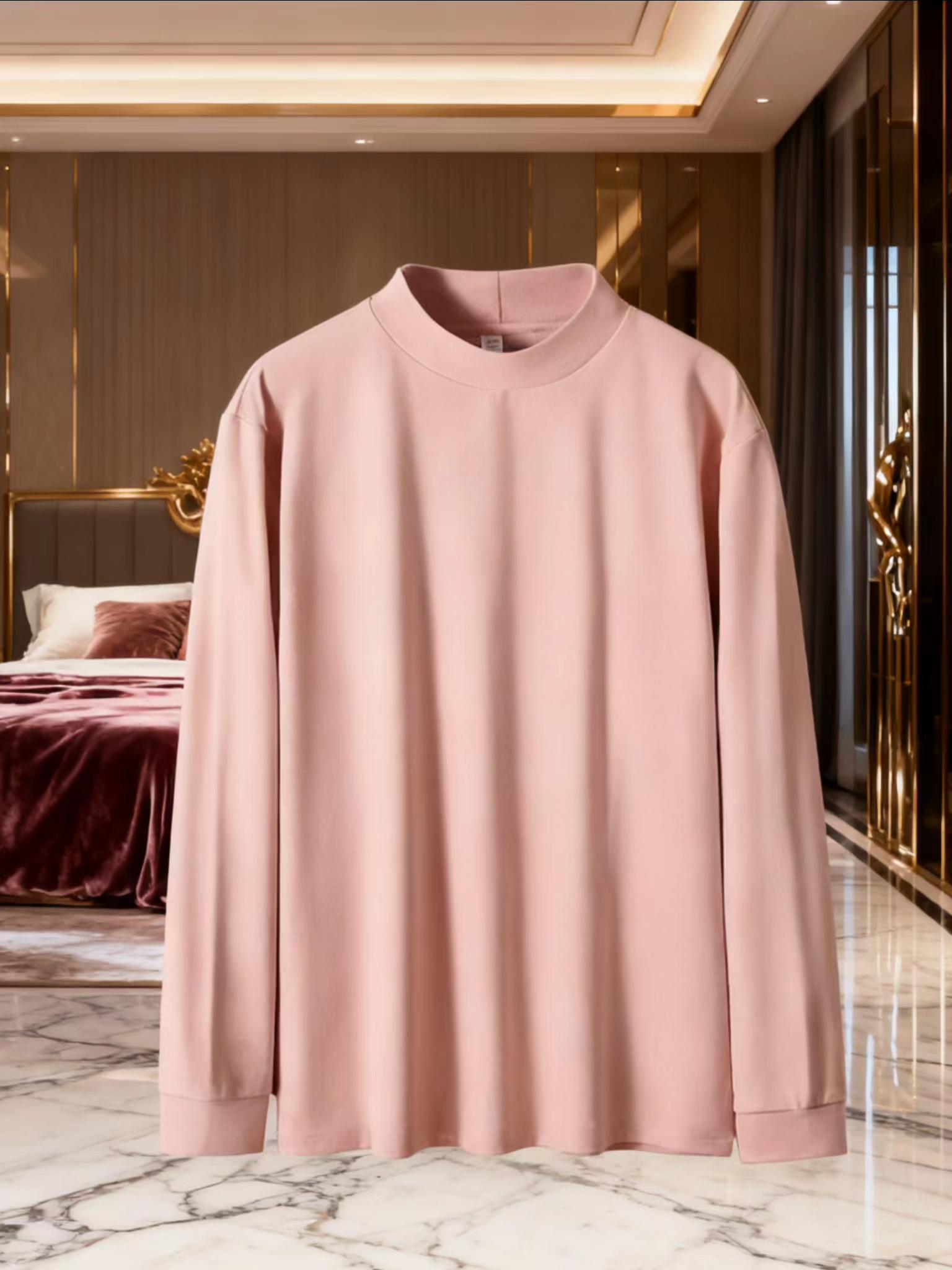 德绒半高领衫锁温!双面磨绒软乎乎,半领不闷还显脸小,秋冬内搭外穿都绝,温暖细节直接焊在身上#简约穿搭 #时尚气质穿搭 #舒适百搭 #强烈推荐