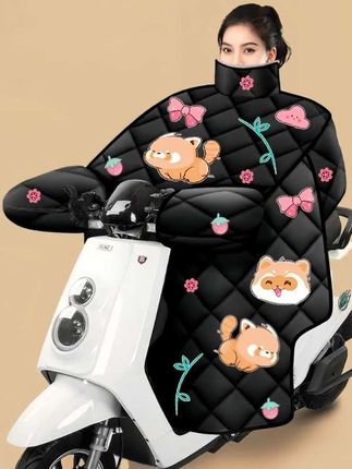 电动车挡风被冬季加绒加厚防风电瓶摩托车加大防水保暖四季通用款#挡风被 #电动车挡风被 #骑行装备 #加绒加厚挡风被#电动车挡风