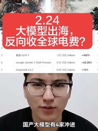 大模型出海,全球都在给中国交电费?#AI应用 #电力 #存储芯片 #逻辑分享