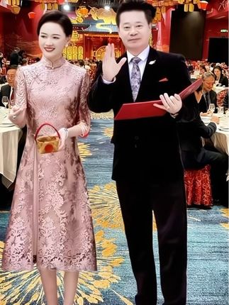 大气高贵喜婆婆婚宴装婚礼礼服女装高端#洋气优雅 #高端大气上档次