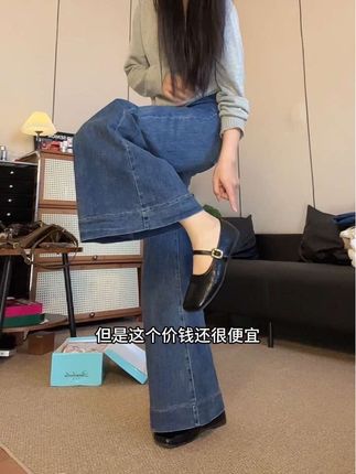特别好看的平底单鞋。百搭啊 裤子裙子怎么穿都好看#女鞋推荐 #复古女鞋 #靴子控 #女鞋