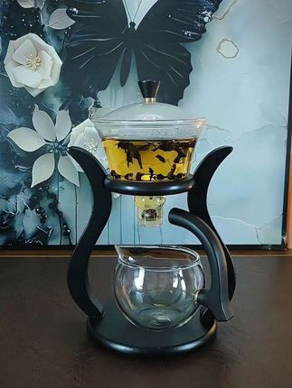 #上热门 懒人玻璃茶具套装,半自动泡茶器,耐热透明功夫茶壶茶杯套装家用会客 #懒人玻璃茶具 #半自动泡茶器 #自动磁吸茶具套装 #高端茶器 @DOU+小助手 @DOU+上热门