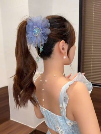 #高马尾 #丸子头 #抓夹用法 #手残党也能学会的发型 #头饰发饰