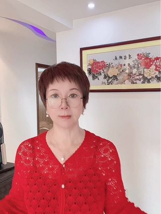 扇型花开衫 好看的春秋开衫#勾针毛线编织教程