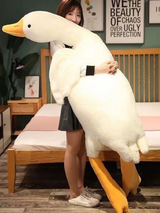 网红大白鹅可爱抱枕毛绒玩具公仔玩偶可拆洗布娃娃送男女生日礼物#家居好物 #精选好物 #好货推荐 #舒适 #抱枕